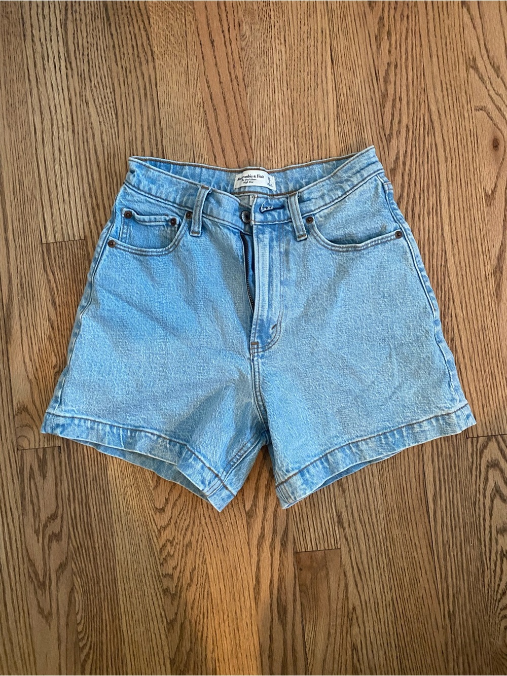 High-Rise Jean Shorts